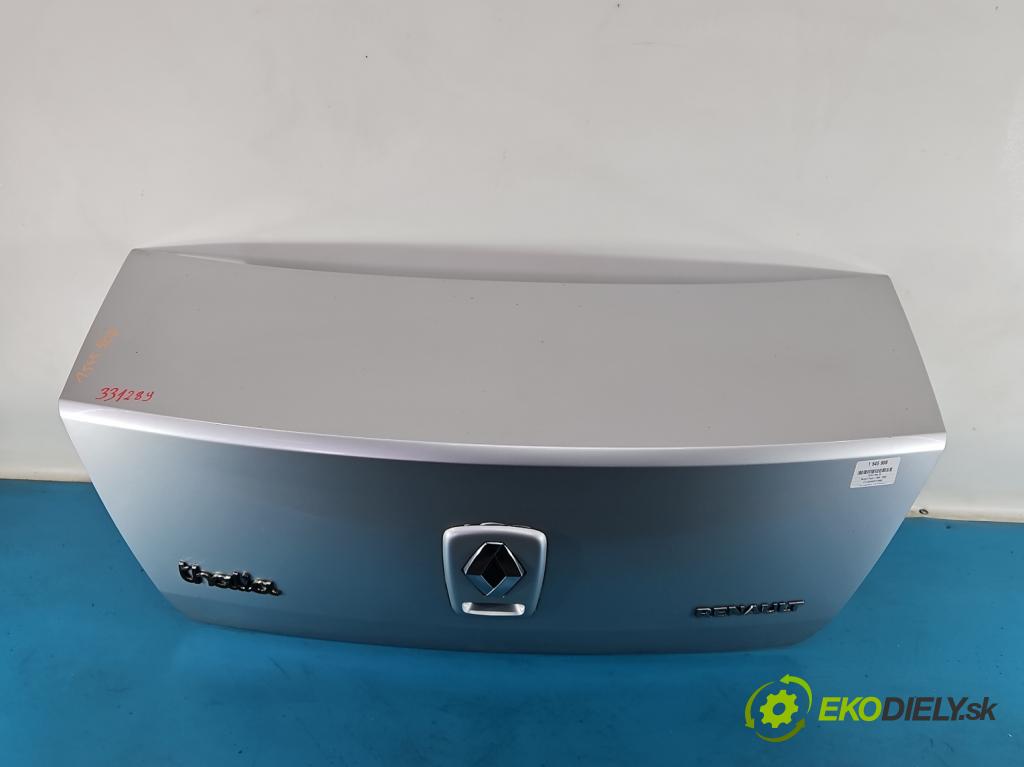 Renault Thalia I 1998-2009 1.2 16V 75 hp manual 55 kW 1149 cm3 4- zadní kufrové dveře  (Zadní kapota (kufr))