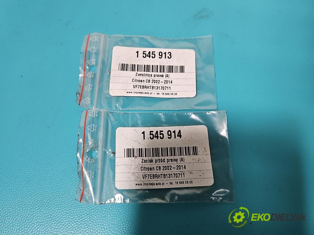 Citroen C8 2002-2014 2.0 hdi 107 HP manual 79 kW 1997 cm3 5- náboj pravé  (Náboj kola)