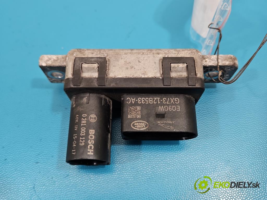 Jaguar XE X760 2015-2024 2.0d 179KM automatic 132 kW 1999 cm3 4- Relé: svíčky: zařicích: 0281003129 (Relé)