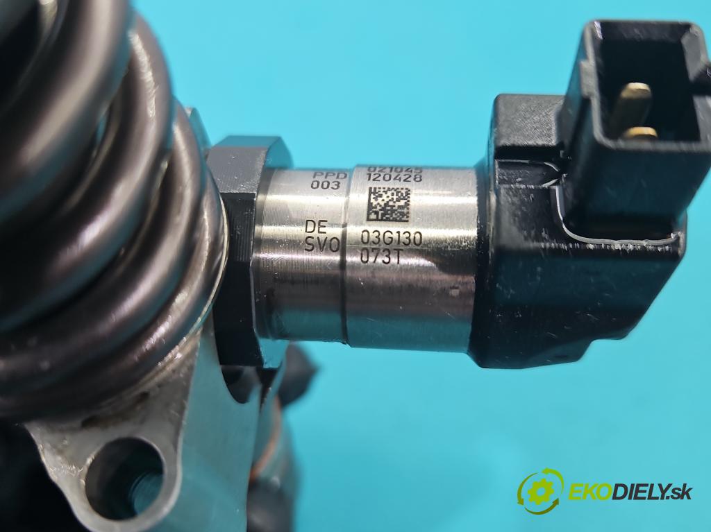 Vw Touran I 2003-2015 2.0 tdi 170 hp automatic 125 kW 1968 cm3 5- vstřikovací čerpadlo 03G130073T (Vstřikovač paliva)