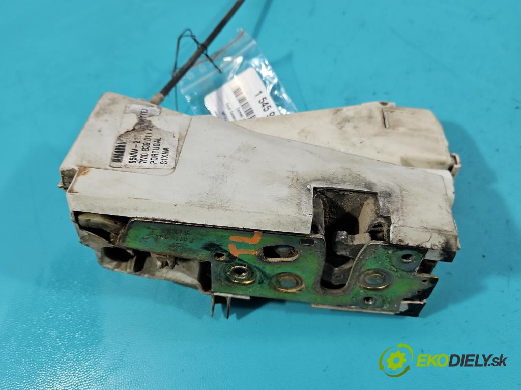 Ford Galaxy Mk1 1995-2006 2.0 116 hp manual 85 kW 1998 cm3 5- zámek zadní levý 7M0839011AC