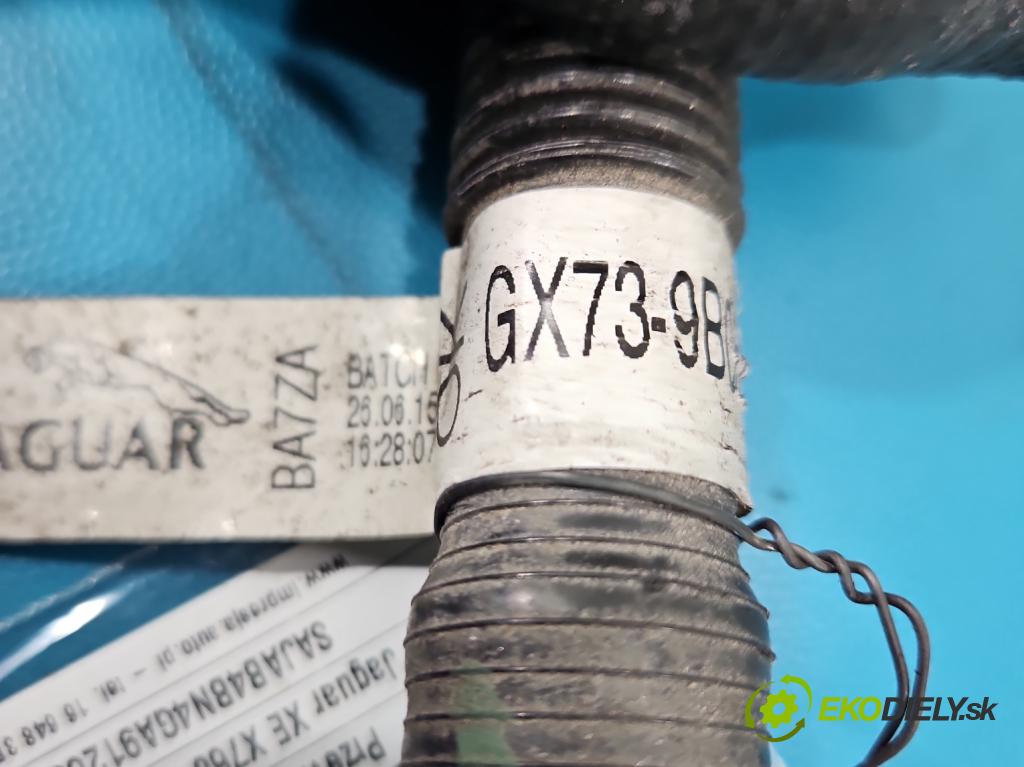 Jaguar XE X760 2015-2024 2.0d 179KM automatic 132 kW 1999 cm3 4- rúrka palivovy GX73-9B050-AD