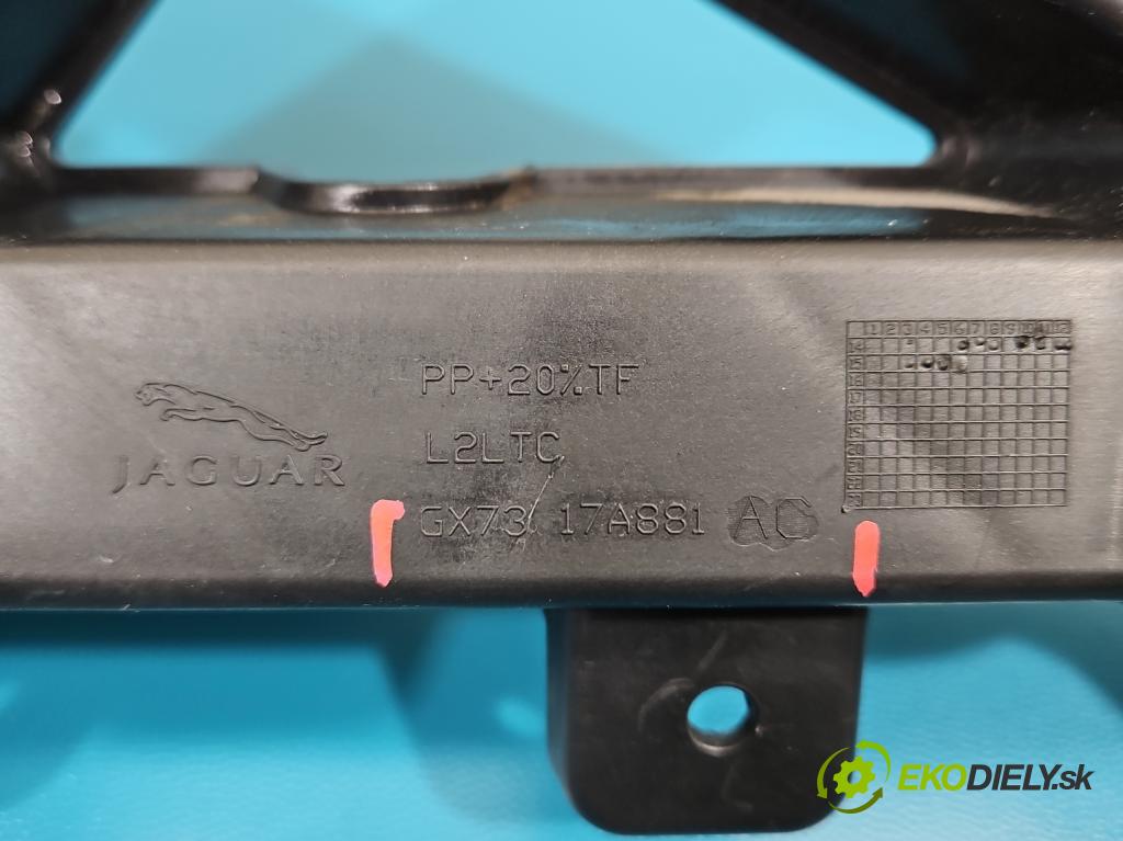 Jaguar XE X760 2015-2024 2.0d 179KM automatic 132 kW 1999 cm3 4- Boty: nárazníku zadní pravý GX73-17A881-AC