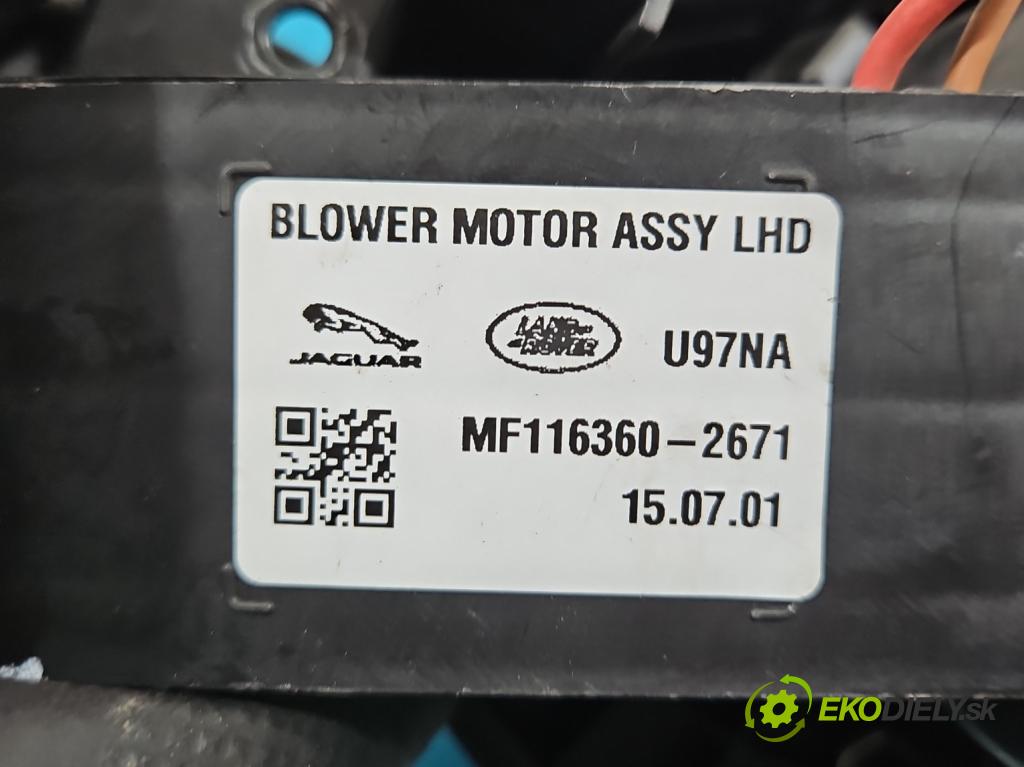 Jaguar XE X760 2015-2024 2.0d 179KM automatic 132 kW 1999 cm3 4- ventilátor vzduchu GX73-19E624-AA