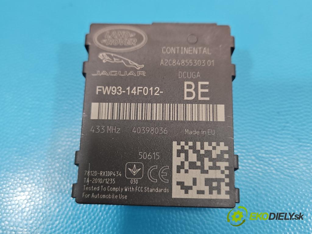 Jaguar XE X760 2015-2024 2.0d 179KM automatic 132 kW 1999 cm3 4- riadiaca jednotka ostatné FW93-14F012-BE