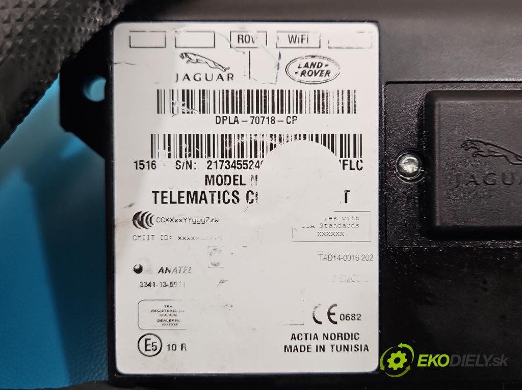 Jaguar XE X760 2015-2024 2.0d 179KM automatic 132 kW 1999 cm3 4- riadiaca jednotka ostatné DPLA-70718-CP