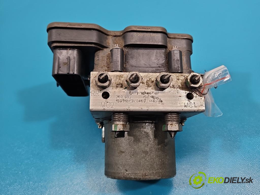 Jaguar XE X760 2015-2024 2.0d 179KM automatic 132 kW 1999 cm3 4- čerpadlo abs 0265956244 (Pumpa ABS)