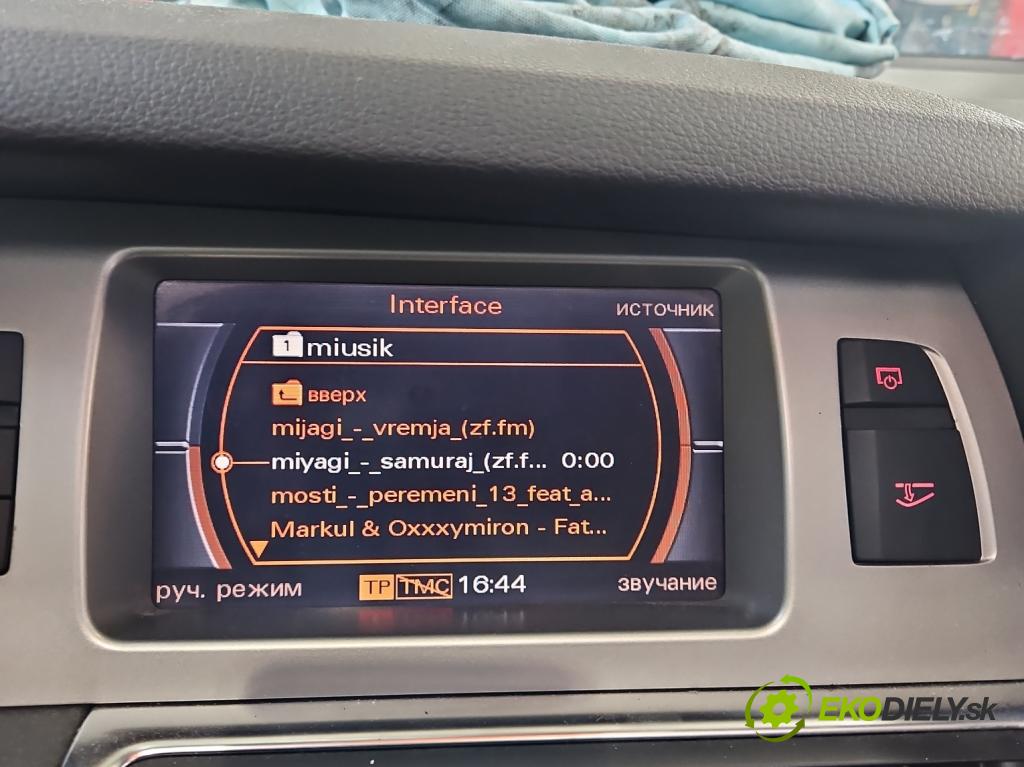 Audi Q7 2005-2015 4.2 TDI 326KM automatic 240 kW 4134 cm3 5- displej 8T0919603C (Přístrojová deska)