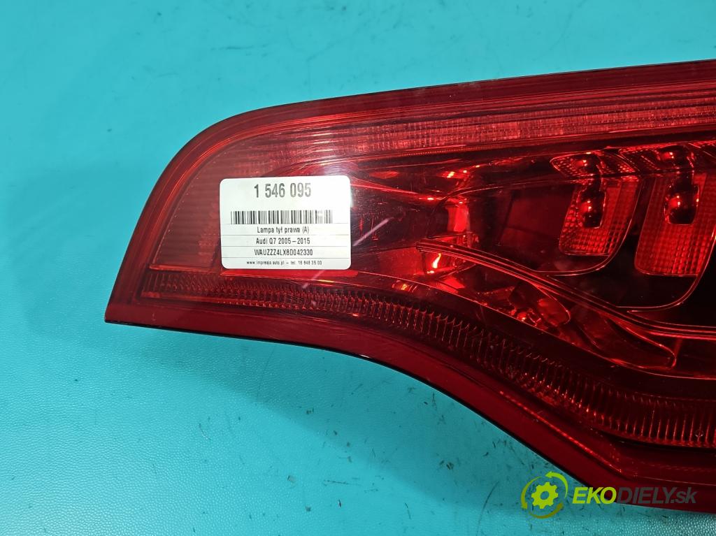 Audi Q7 2005-2015 4.2 TDI 326KM automatic 240 kW 4134 cm3 5- svetlo / reflektor zadné pravé 4L0945094G (Kľučka dverí ostatné)