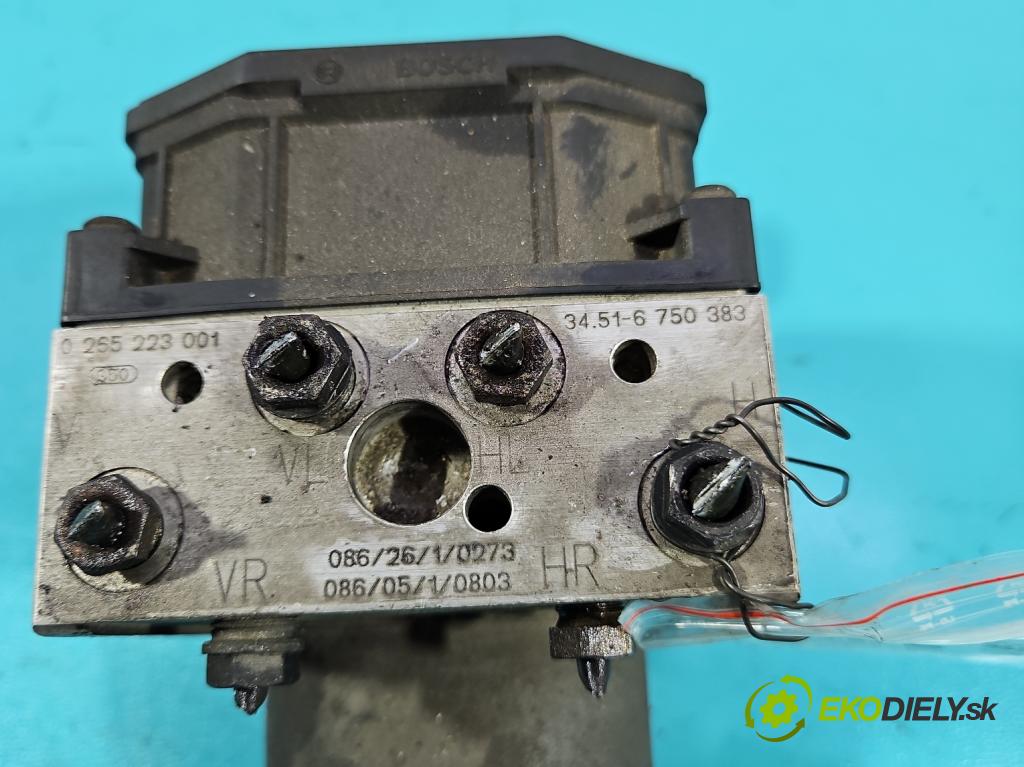 Bmw 5 E39 1996-2003 3.0d 184hp manual 135 kW 2926 cm3 4- čerpadlo abs 0265223001 (Pumpa ABS)