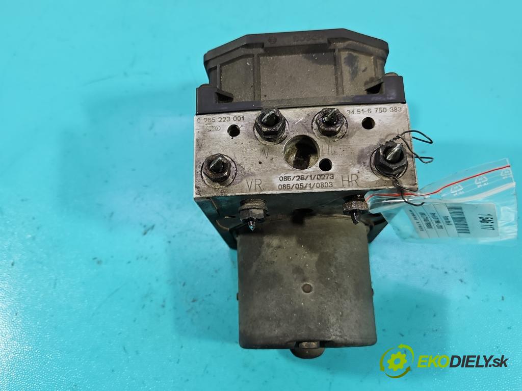 Bmw 5 E39 1996-2003 3.0d 184hp manual 135 kW 2926 cm3 4- čerpadlo abs 0265223001 (Pumpa ABS)