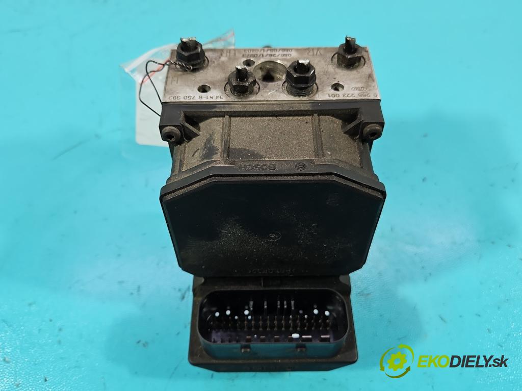 Bmw 5 E39 1996-2003 3.0d 184hp manual 135 kW 2926 cm3 4- čerpadlo abs 0265223001 (Pumpa ABS)