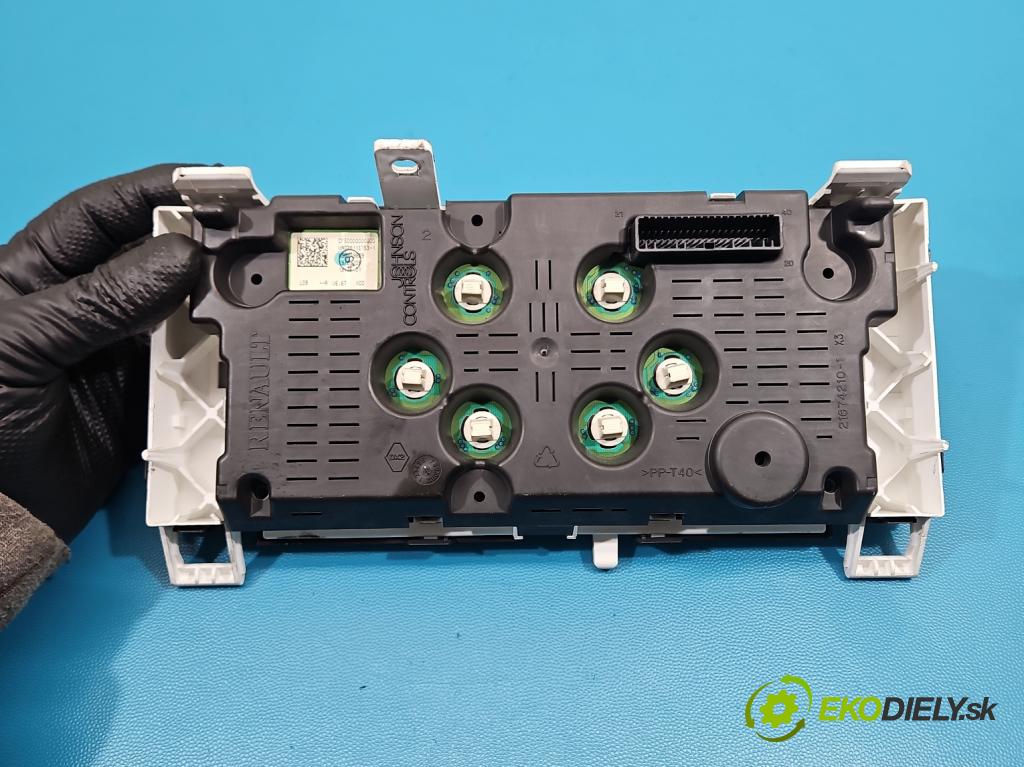 Renault Modus 1.2 16V 75 HP manual 55 kW 1149 cm3 5- prístrojovka/ budíky 8200418021F (Prístrojová doska)