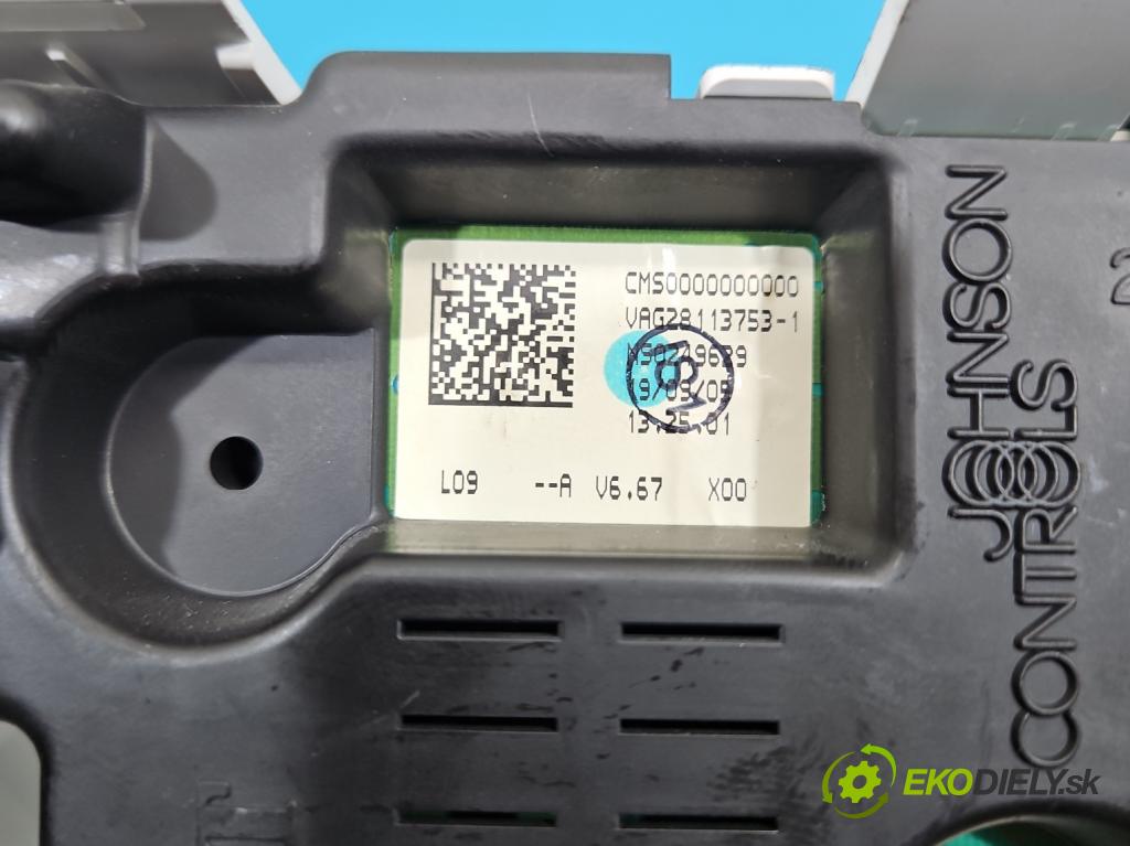 Renault Modus 1.2 16V 75 HP manual 55 kW 1149 cm3 5- prístrojovka/ budíky 8200418021F (Prístrojová doska)