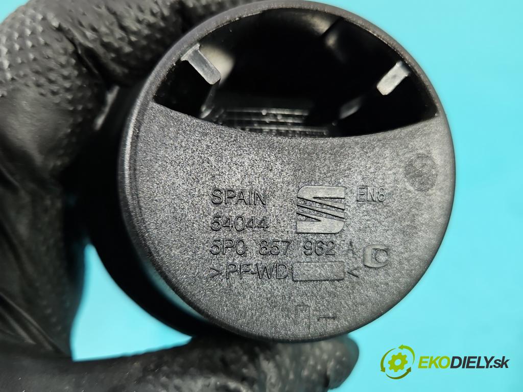 Seat Leon II 2005-2012 1.6 SR 102 HP manual 75 kW 1595 cm3 5- kastlík 5P0857962A