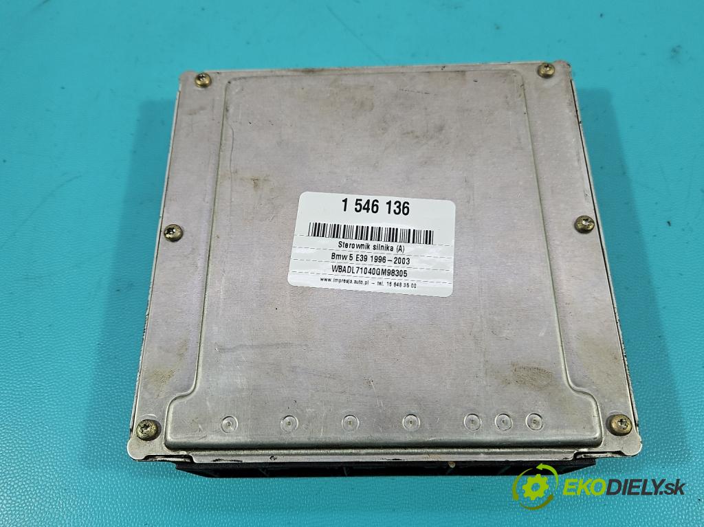 Bmw 5 E39 1996-2003 3.0d 184hp manual 135 kW 2926 cm3 4- riadiaca jednotka motora 7786581