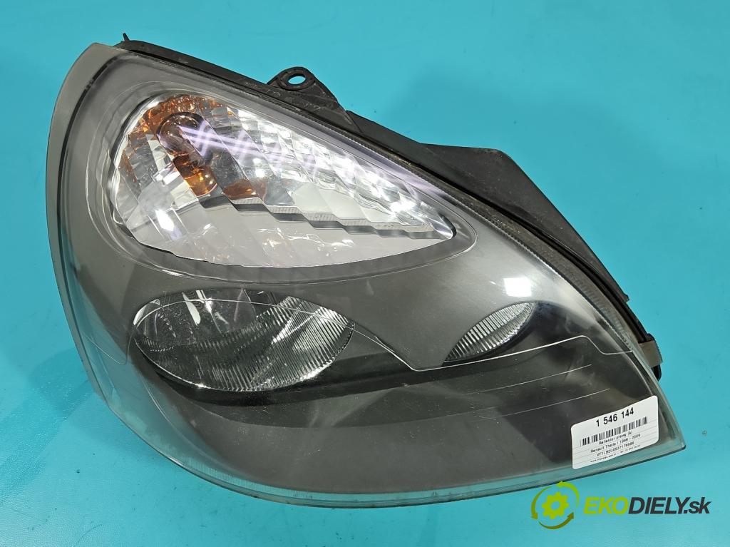 Renault Thalia I 1998-2009 1.2 16V 75 HP manual 55 kW 1149 cm3 4- Reflektor: pravý 8200509821 (Svetlo predné pravé)