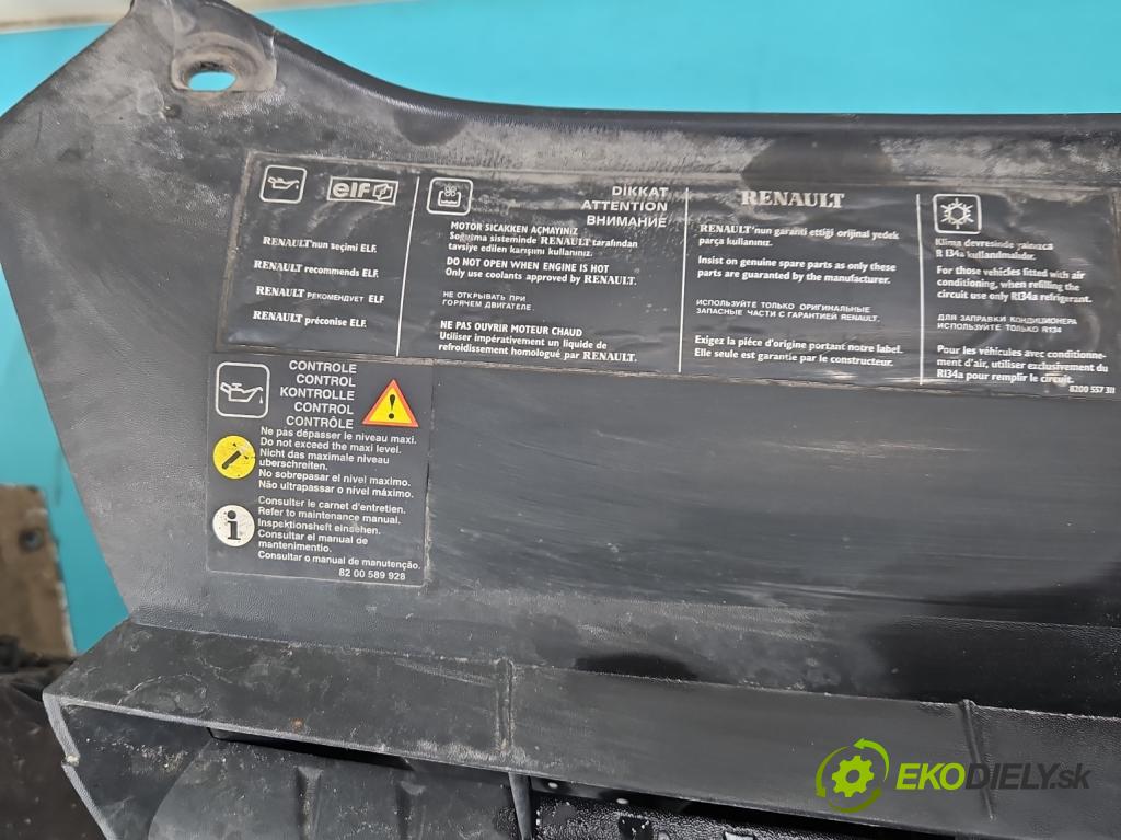 Renault Thalia I 1998-2009 1.2 16V 75 HP manual 55 kW 1149 cm3 4- nárazník predné 8200445993 (Kľučka dverí ostatné)