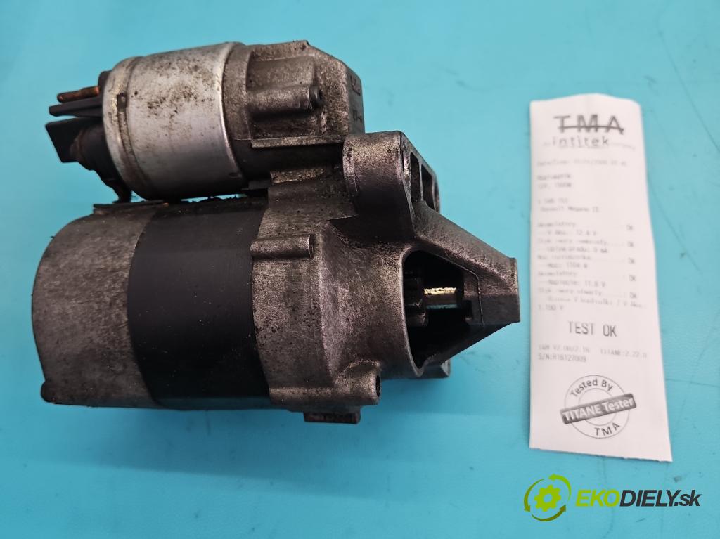 Renault Megane II 2003-2008 1.4 16V 98 HP manual 72 kW 1390 cm3 5- štartér 8200266777B (Štartér)