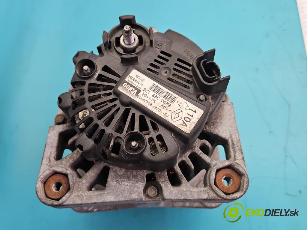 Renault Megane II 2003-2008 1.4 16V 98 HP manual 72 kW 1390 cm3 5- Alternator 8200323126 (Alternátor)