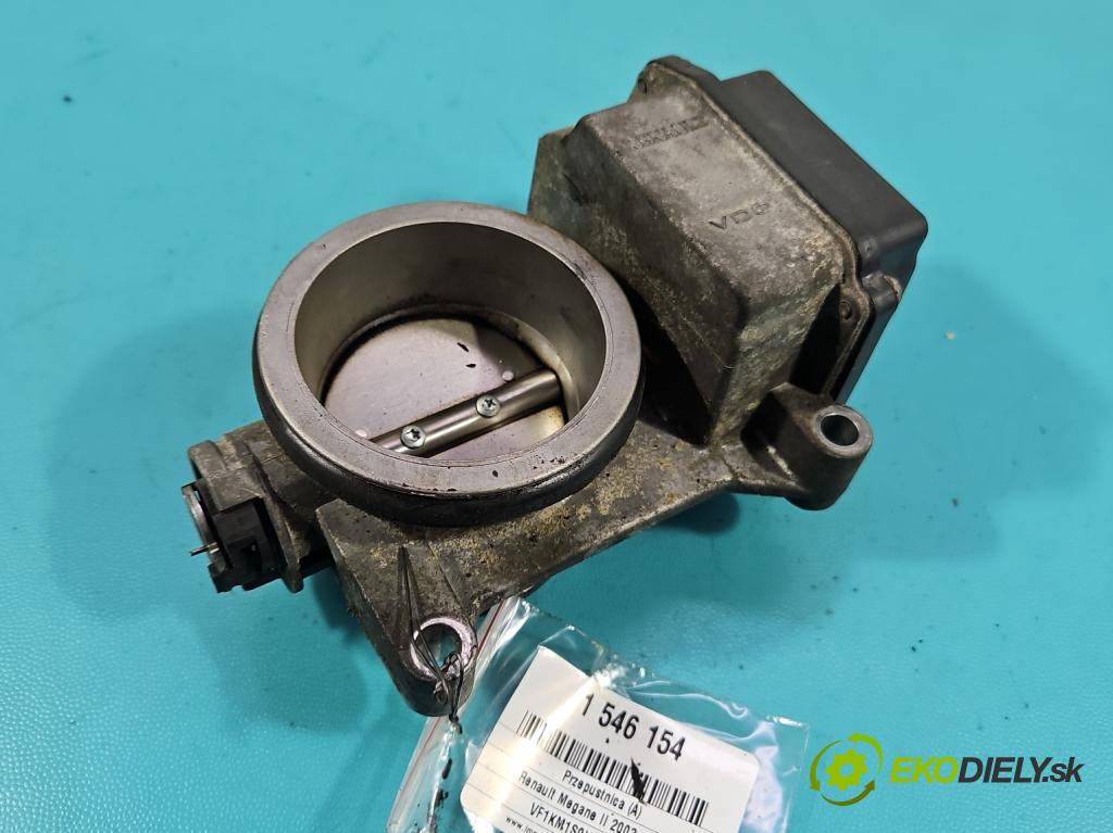 Renault Megane II 2003-2008 1.4 16V 98 HP manual 72 kW 1390 cm3 5- klapka 8200063652 (Škrtiaca klapka)