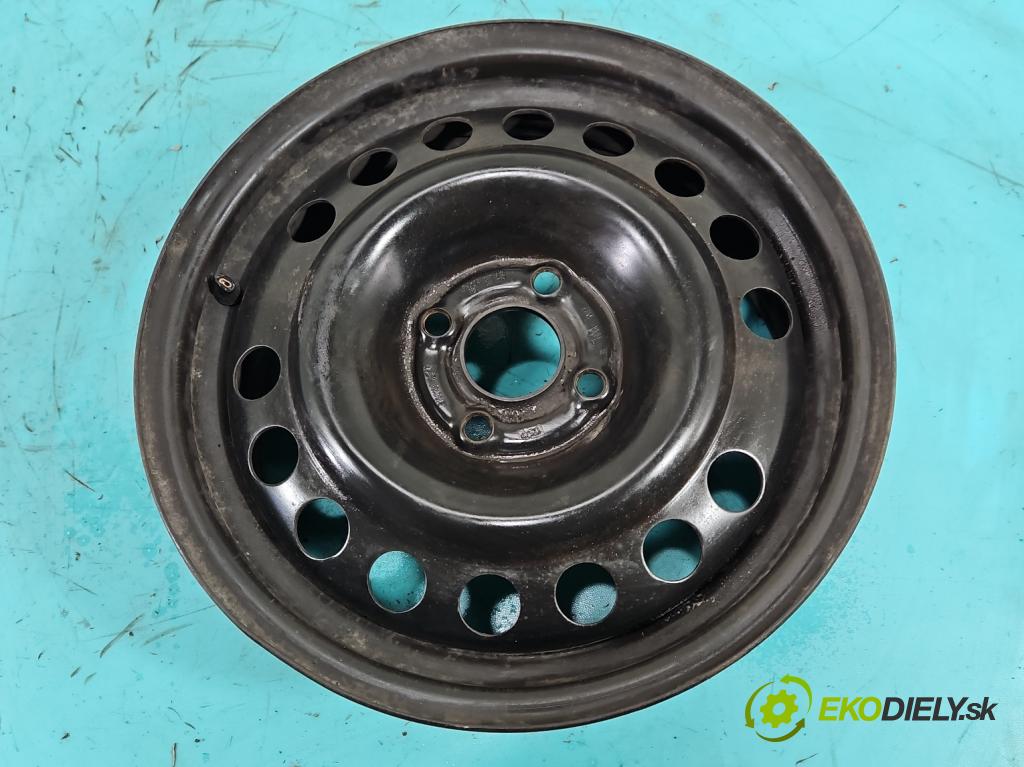 Opel Meriva A 2002-2010 1.6 16V 105 HP manual 77 kW 1598 cm3 5- Disk oceľový 15"