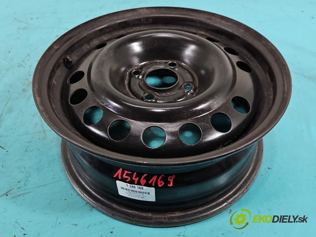 Opel Meriva A 2002-2010 1.6 16V 105 HP manual 77 kW 1598 cm3 5- Disk oceľový 15