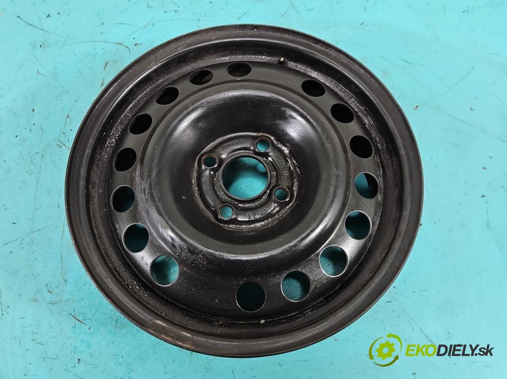 Opel Meriva A 2002-2010 1.6 16V 105 HP manual 77 kW 1598 cm3 5- Disk oceľový 15"