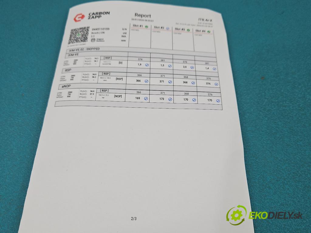 Opel Vectra C 2002-2008 1.9d 150 HP manual 110 kW 1910 cm3 5- vstrek komplet 0445110159