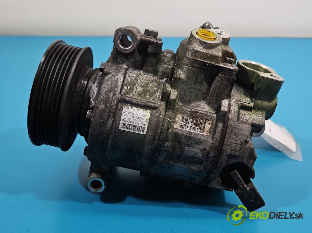 Seat Exeo 2.0 tdi 143 hp manual 105 kW 1968 cm3 5- Kompresor: klíma 4F0260805AN (Kompresor klimatizace)