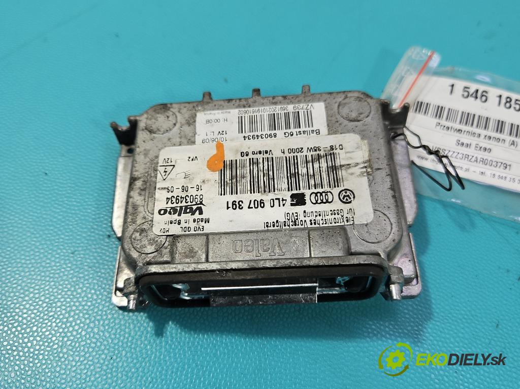 Seat Exeo 2.0 tdi 143 HP manual 105 kW 1968 cm3 5- střídač: xenon 4L0907391 (Riadiaca jednotka xenónu)