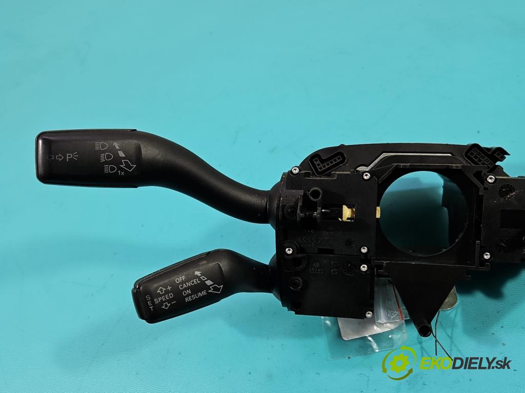 Seat Exeo 2.0 tdi 143 HP manual 105 kW 1968 cm3 5- prepínač komplex: 8E0853549Q (Prepínacie páčky pod volantom)