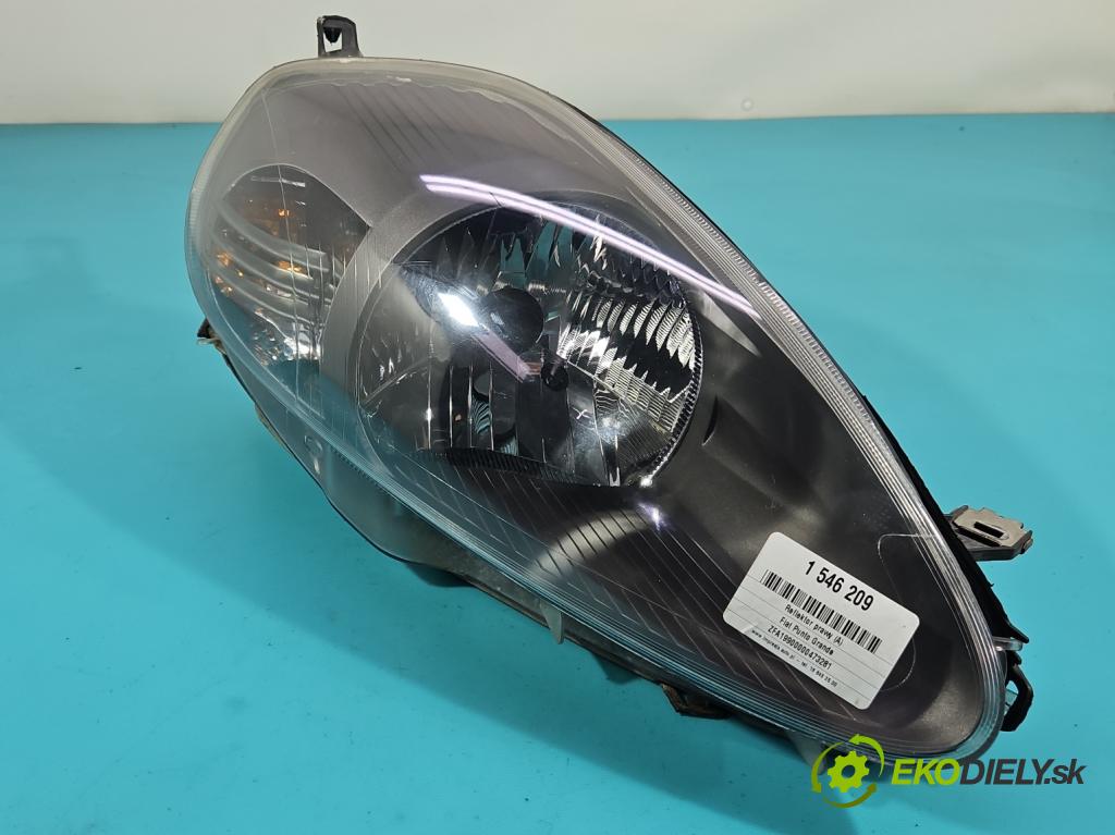 Fiat Punto Grande 1.4 T 120 HP manual 88 kW 1368 cm3 5- Reflektor: pravý  (Svetlo predné pravé)