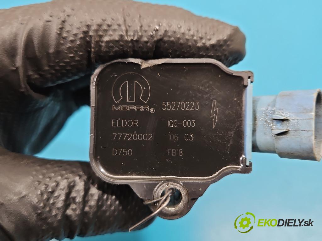 Fiat Punto Grande 1.4 T 120 HP manual 88 kW 1368 cm3 5- cievka zapaľovacia 55270223 (Zapaľovacia cievka)