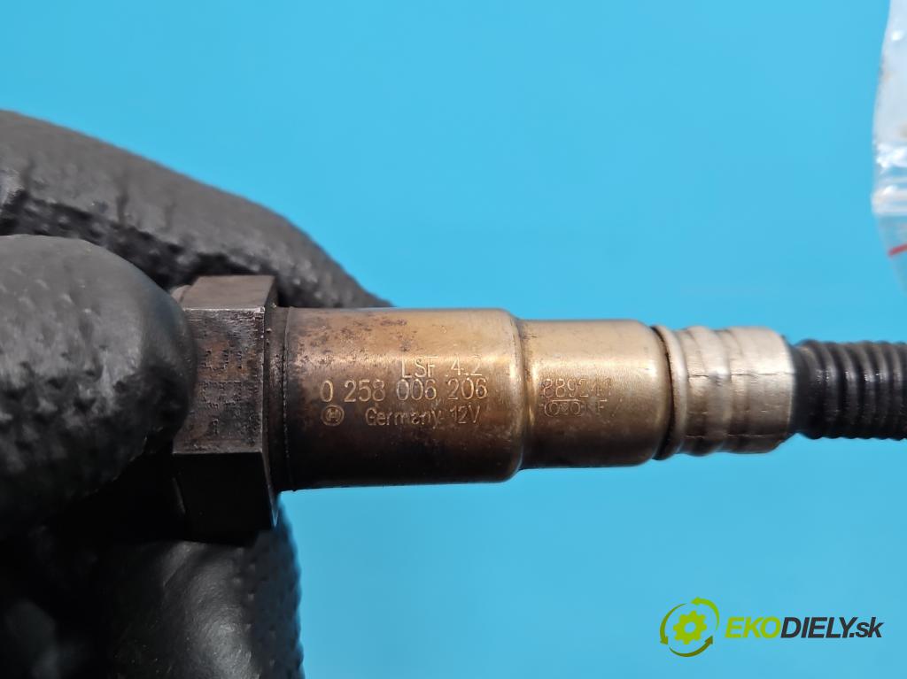 Fiat Punto Grande 1.4 T 120 HP manual 88 kW 1368 cm3 5- Sonda lambda 0258006206 (Lambda sonda)