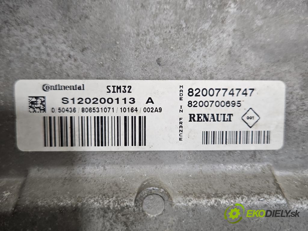 Renault Twingo II 2007-2014 1.2 8V 58 HP manual 43 kW 1149 cm3 3- riadiaca jednotka motora 8200774747