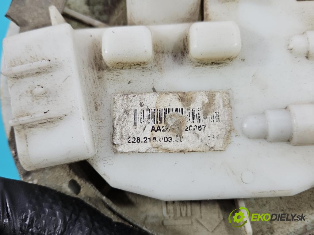 Opel Vectra C 2002-2008 1.8 16V 122 HP manual 90 kW 1796 cm3 4- čerpadlo palivo 228216003004