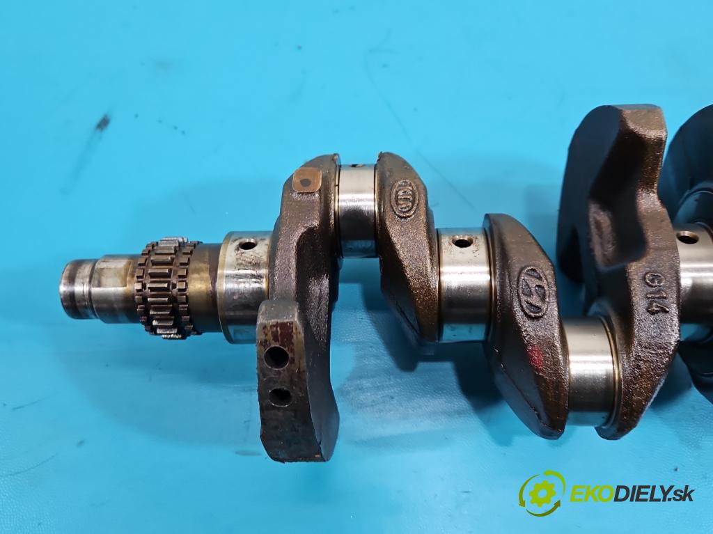 Kia Ceed I 2006-2012 1.4 16v 109 hp manual 80 kW 1396 cm3 5- hřídel klikový  (Blok motoru ostatní)