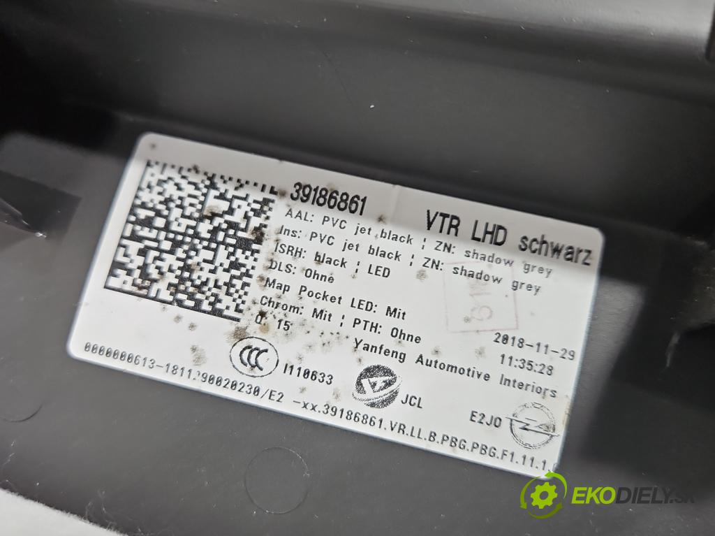 Opel Insignia B 2017-2022 2.0 cdti 209KM automatic 154 kW 1956 cm3 5- Tapacír: dveře přední pravé