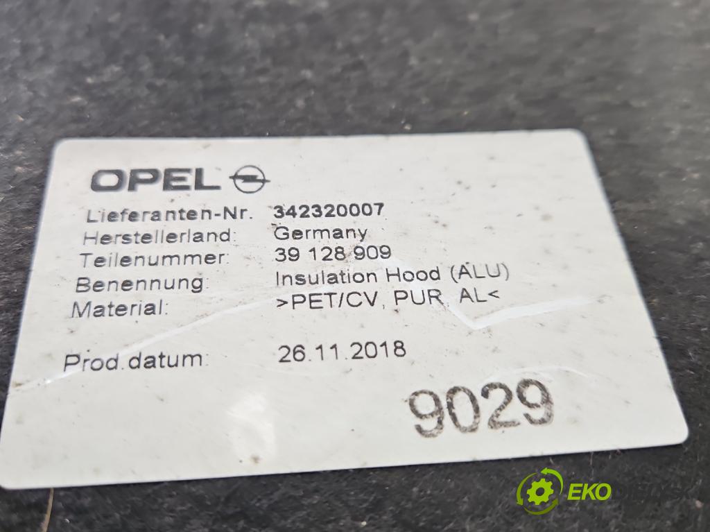 Opel Insignia B 2017-2022 2.0 cdti 209KM automatic 154 kW 1956 cm3 5- zvuková izolace kapoty 342320007