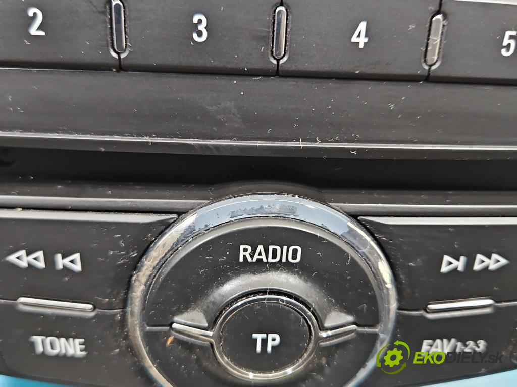 Opel Corsa E 2014-2019 1.4 16V 75 HP manual 55 kW 1398 cm3 5- Radio originál 39068066