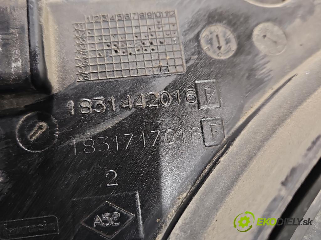 Renault Modus 1.2 16V 75 HP manual 55 kW 1149 cm3 5- Ventilátor chladiča 1831442016F