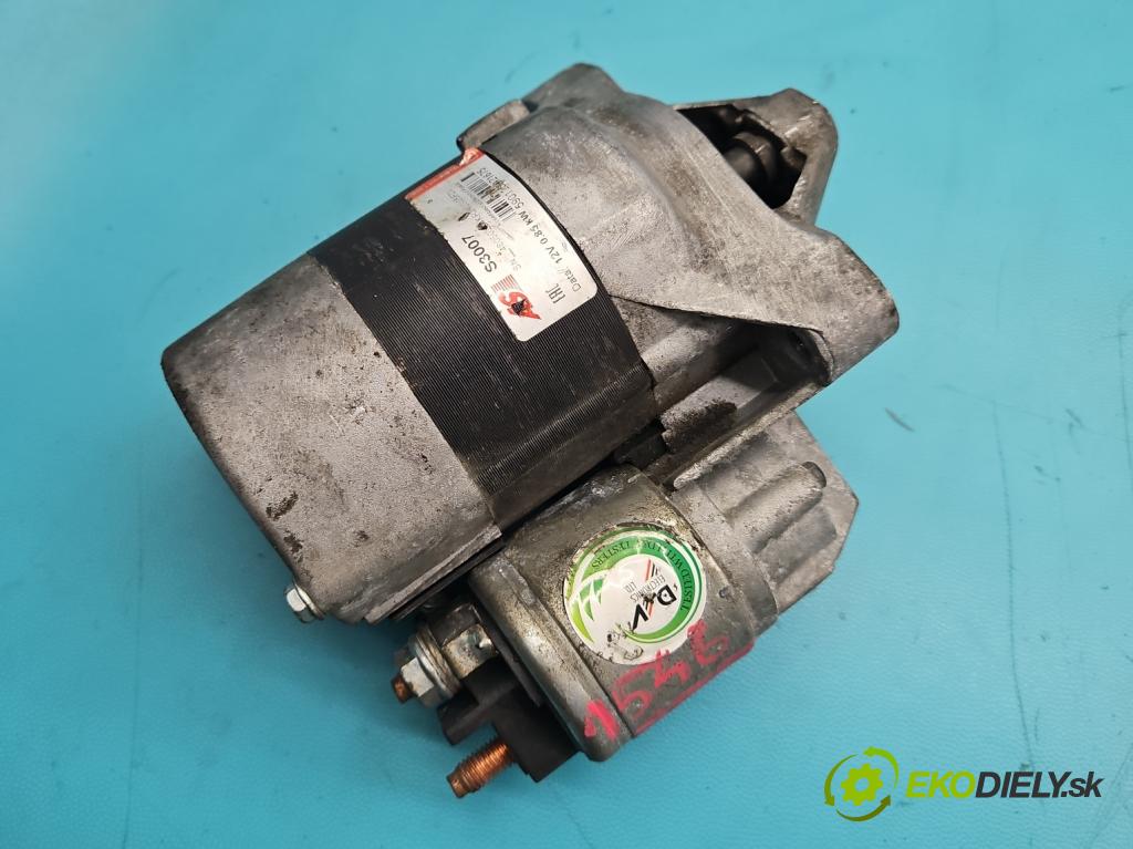 Renault Twingo II 2007-2014 1.2 8V 58 HP manual 43 kW 1149 cm3 3- štartér  (Štartér)