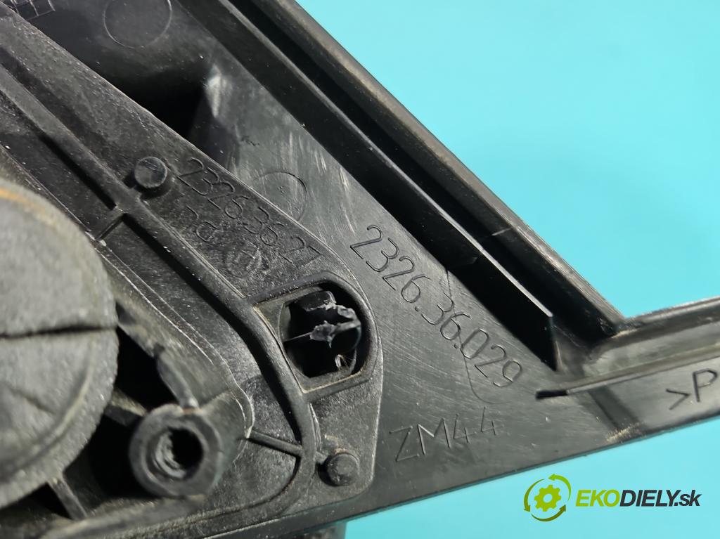 Mitsubishi Colt Z30 VI 2004-2012 1.3 16V 95 HP manual 70 kW 1332 cm3 5- zrkadlo ľavé  (Kľučka dverí ostatné)