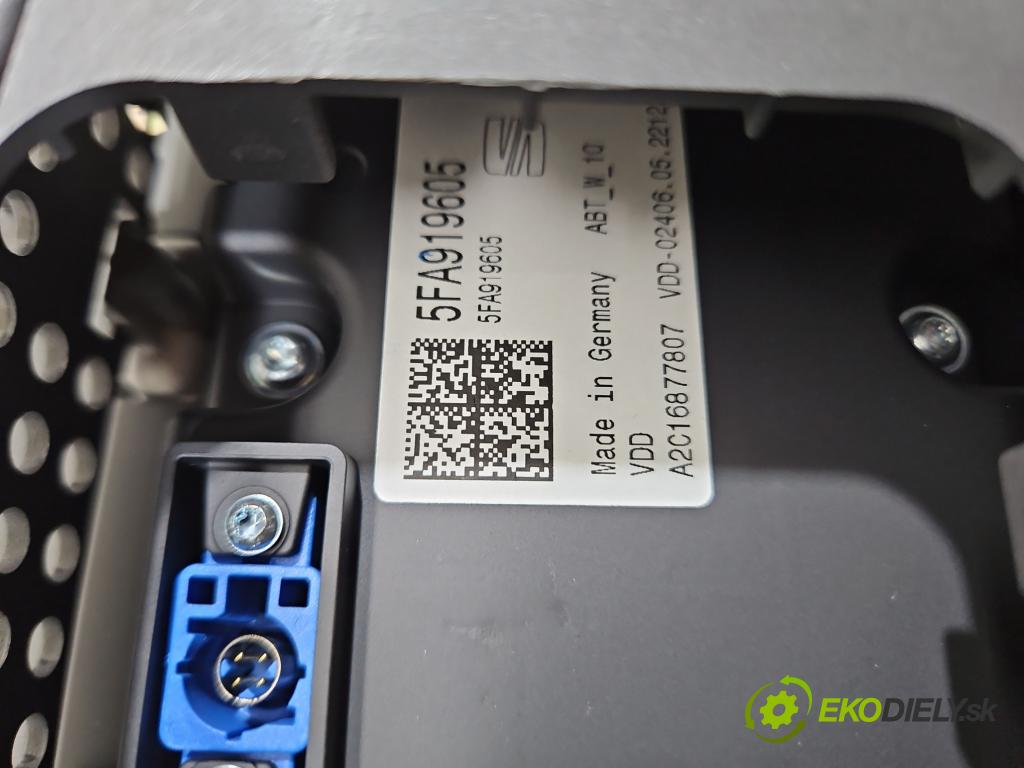 Cupra Formentor 20- 1.5 TSI 150 HP automatic 110 kW 1498 cm3 5- Radio originál 5FA919605