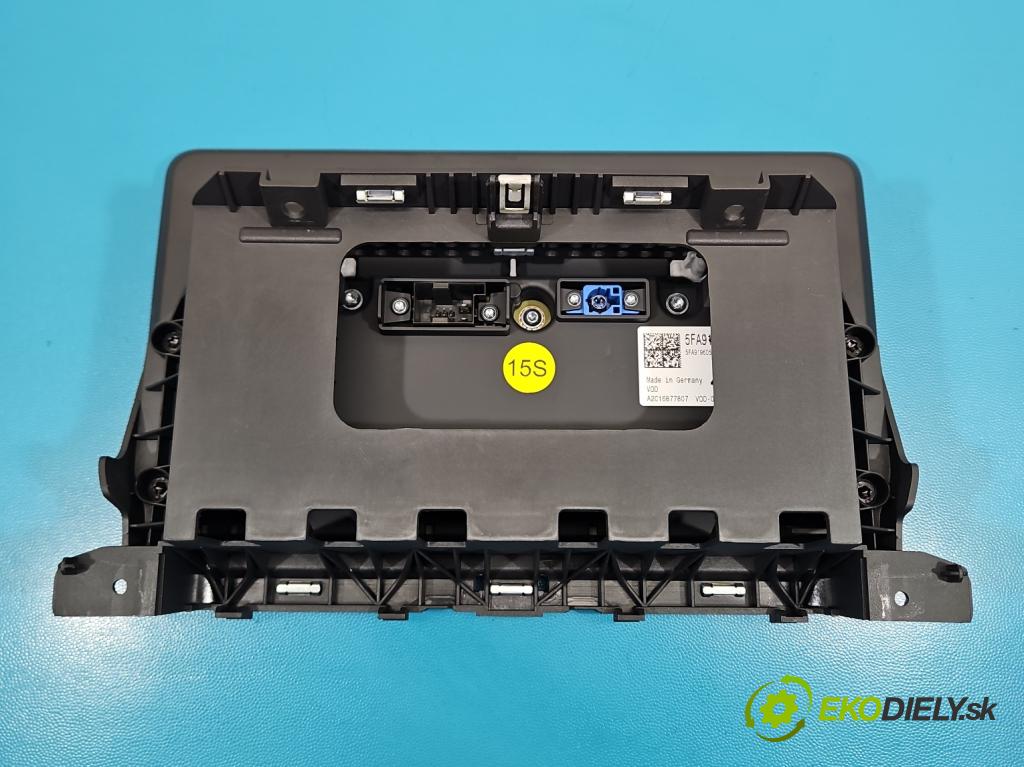 Cupra Formentor 20- 1.5 TSI 150 HP automatic 110 kW 1498 cm3 5- Radio originál 5FA919605