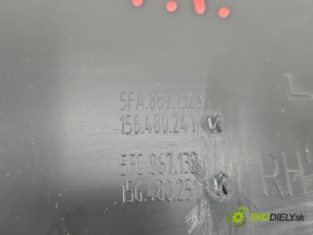 Cupra Formentor 20- 1.5 TSI 150 hp automatic 110 kW 1498 cm3 5- Tapacír: dveře přední pravé 5FF867012D