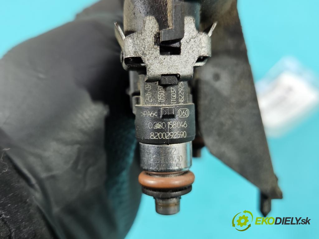 Renault Modus 1.2 16V 75 HP manual 55 kW 1149 cm3 5- vstrek 0280158046 (Vstrekovač paliva)