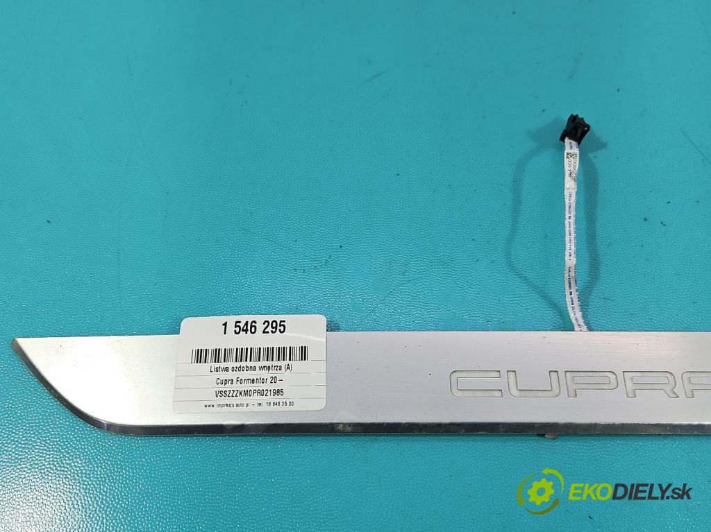 Cupra Formentor 20- 1.5 TSI 150 HP automatic 110 kW 1498 cm3 5- lišta ozdobná vnitŕní: 5F4947417D