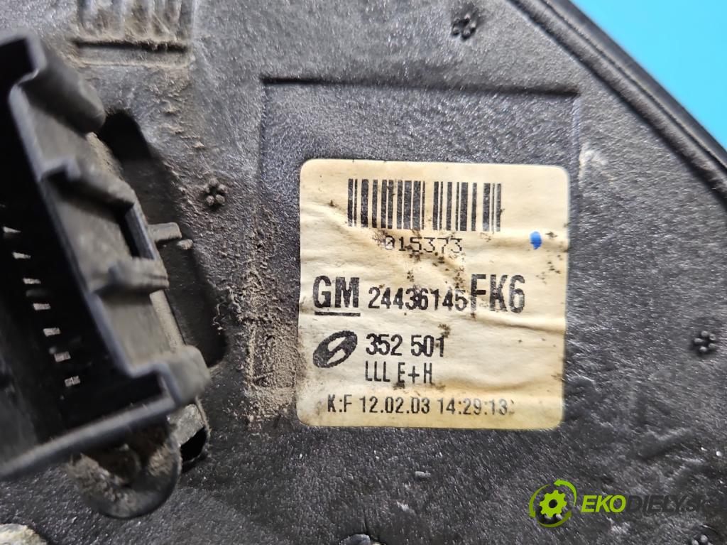Opel Vectra C 2002-2008 1.8 16V 122 hp manual 90 kW 1796 cm3 4- zpětné zrcátko levé 24436145 (Klika dveří ostatní)